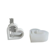 heart hydroponic vase silicone mold, view 3 - MRSLM