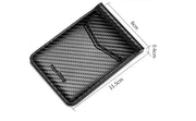 Leather driver's license holder, view 7 - MRSLM