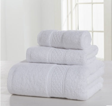 Soft double-sided cotton bath towel set, view 10 - MRSLM
