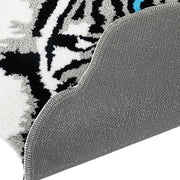 tiger head tufted rug, view 13 - MRSLM
