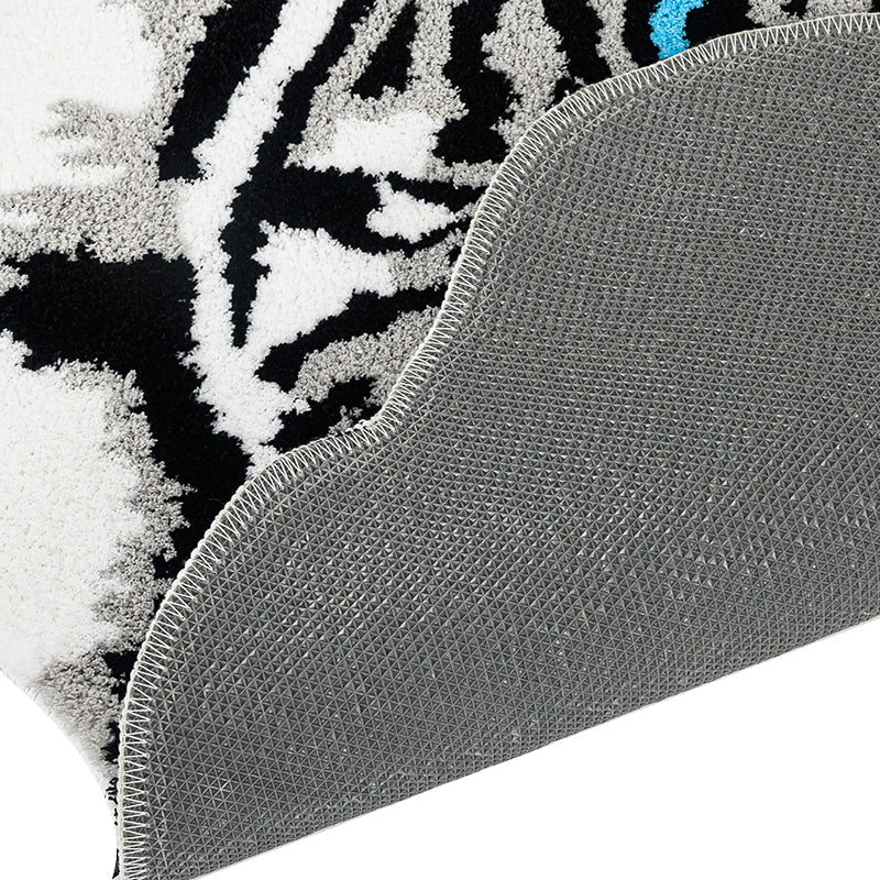 tiger head tufted rug, view 13 - MRSLM