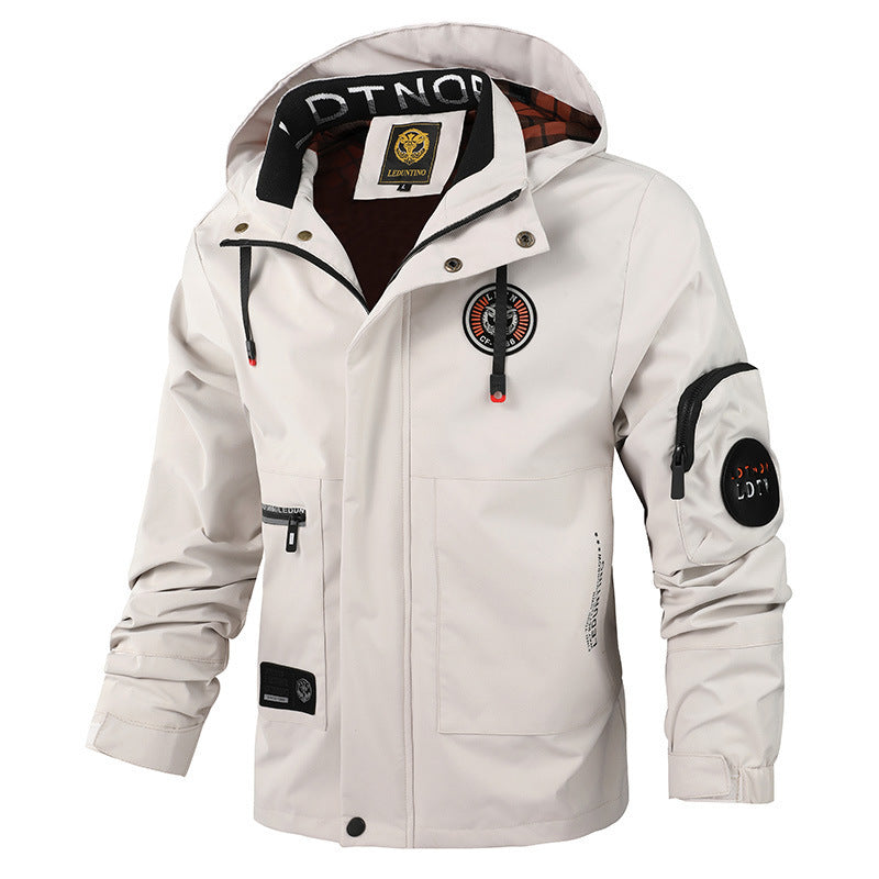 men's hooded jacket, view 6 - MRSLM