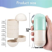 portable weekly pill organizer, view 8 - MRSLM