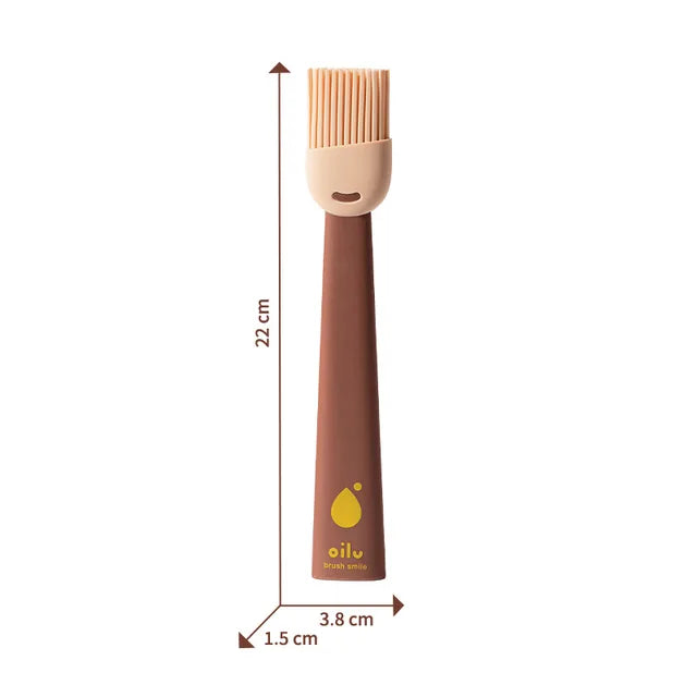 silicone BBQ oil brush, view 3 - MRSLM