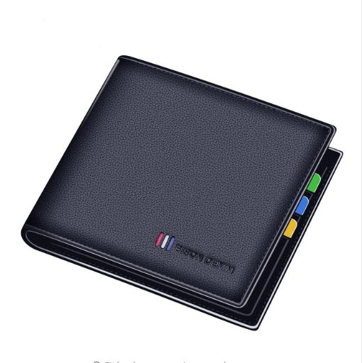 Men's leather wallet, view 5 - MRSLM