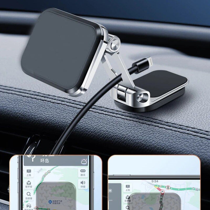 720° Dual-Rotating Universal Magnetic Car Phone Holder