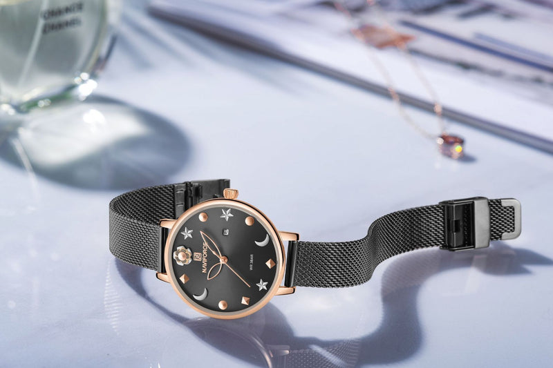 starry sky ladies watch, view 7 - MRSLM