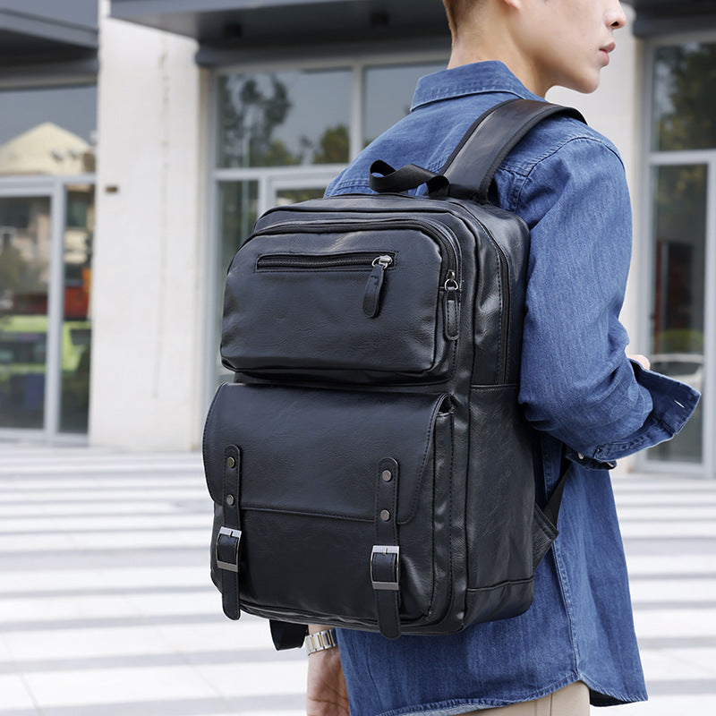 men's business backpack, view 3 - MRSLM