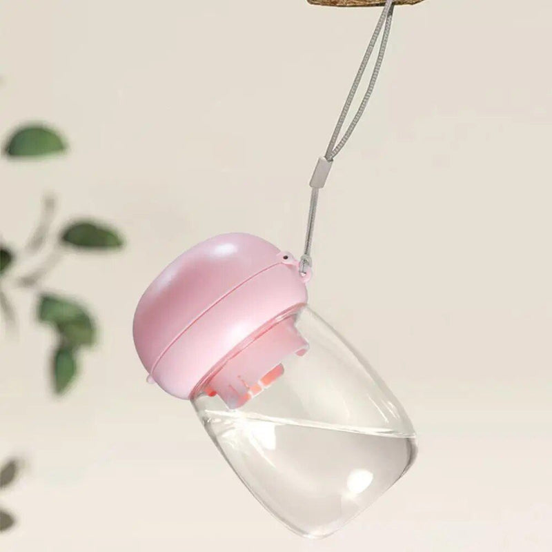 portable pet water bottle with bowl - MRSLM