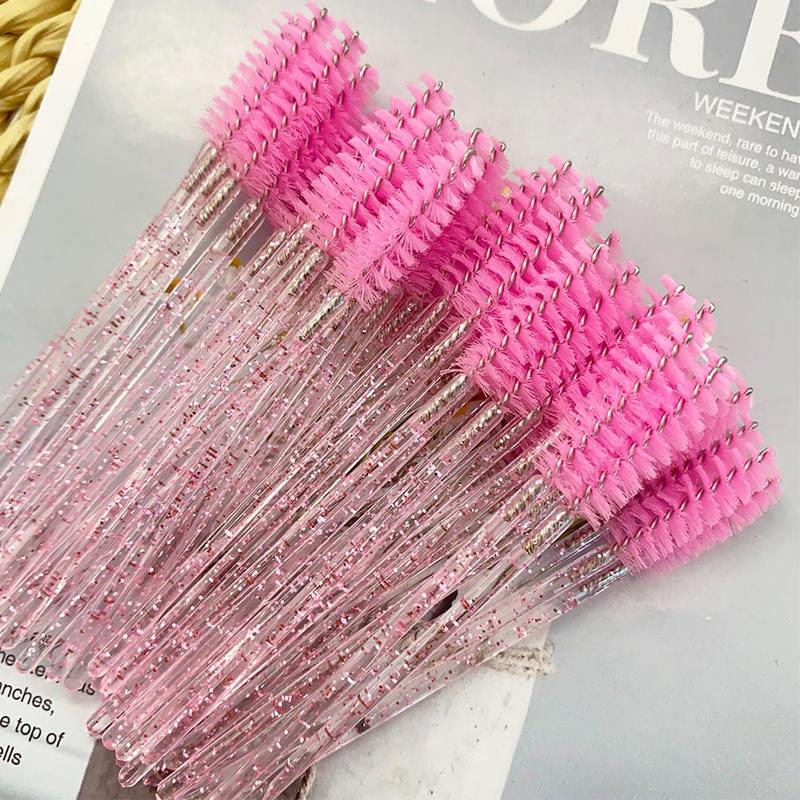 Disposable crystal eyelash brushes - MRSLM