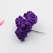 pe gold powder artificial roses, view 12 - MRSLM