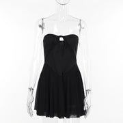 tube top A-line dress, view 6 - MRSLM