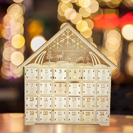 wooden christmas ornament - MRSLM