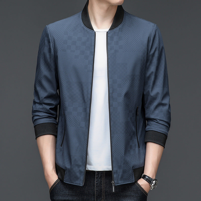 trendy casual men's jacket, view 8 - MRSLM