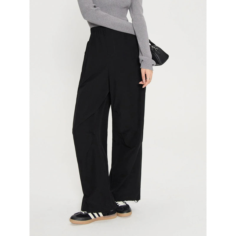high waist women's cargo trousers, view 2 - MRSLM
