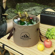 portable folding bucket, view 8 - MRSLM