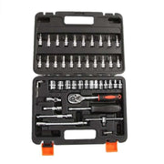 46-piece socket wrench set, view 2 - MRSLM