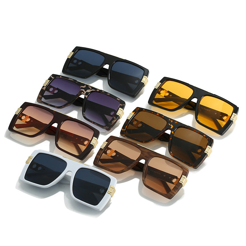 Gradient lens square sunglasses, view 11 - MRSLM