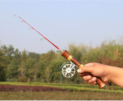 portable ice fishing pole, view 3 - MRSLM