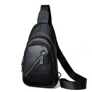 men's leather chest bag, view 8 - MRSLM