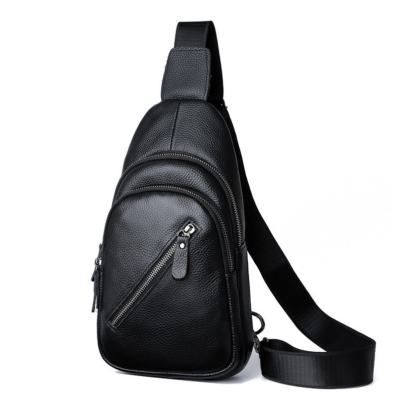men's leather chest bag, view 8 - MRSLM