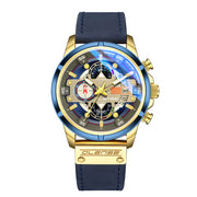 men's luminous multifunction sports watch, view 3 - MRSLM