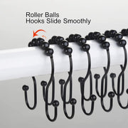 stainless steel shower curtain hooks, view 5 - MRSLM