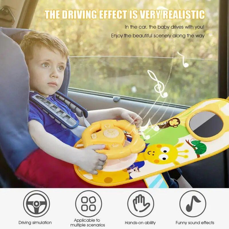 toddler steering wheel toy, view 6 - MRSLM
