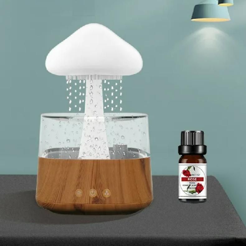 mushroom rain cloud humidifier, view 5 - MRSLM
