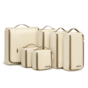 6-piece travel organizer storage bags, view 2 - MRSLM