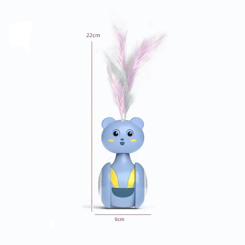 interactive cat tumbler toy, view 10 - MRSLM