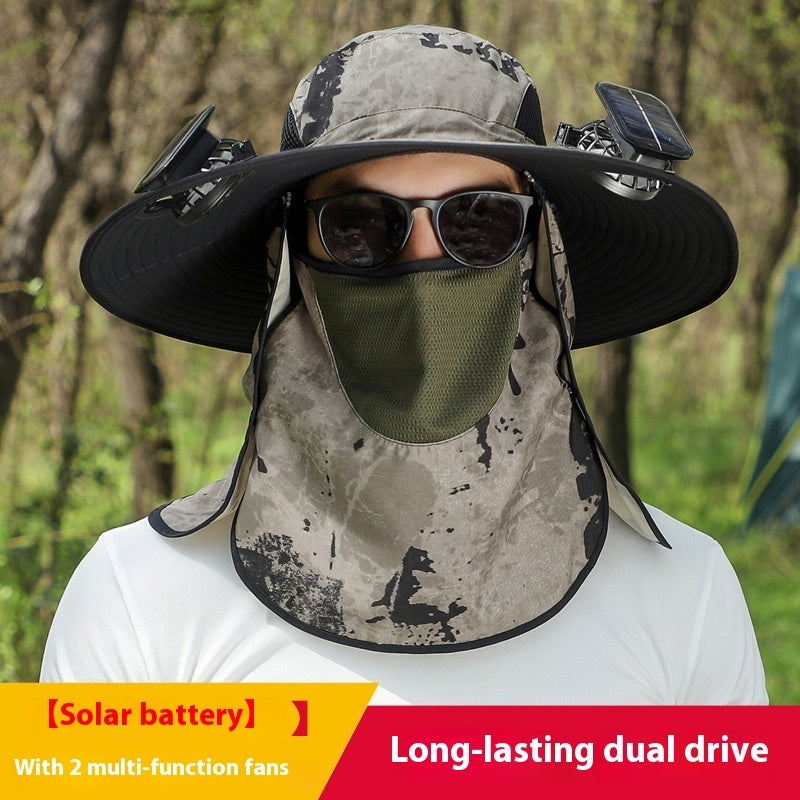 quick-drying sun hat with fans, view 9 - MRSLM