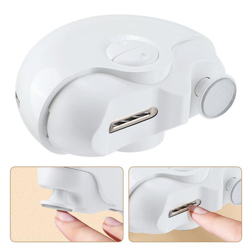 electric 2-in-1 nail clipper and polisher - MRSLM
