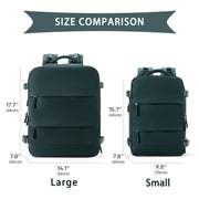 nylon travel backpack, view 20 - MRSLM