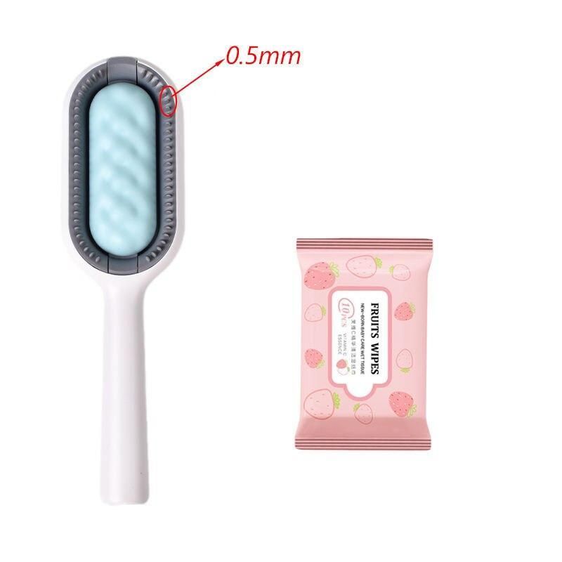 double-sided pet grooming comb, view 4 - MRSLM