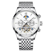Men's hollow out mechanical watch, view 3 - MRSLM