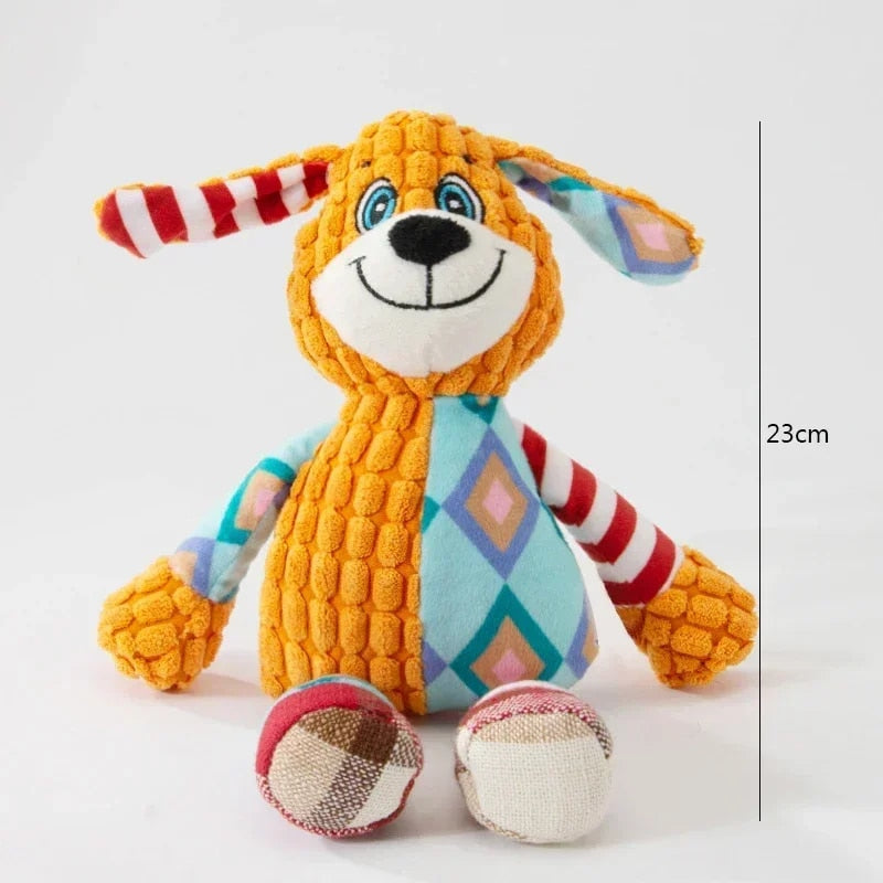 animal squeaky chew toy, view 5 - MRSLM