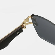 rectangle sunglasses with gradient lenses, view 15 - MRSLM