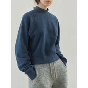 turtleneck cotton hoodie, view 3 - MRSLM