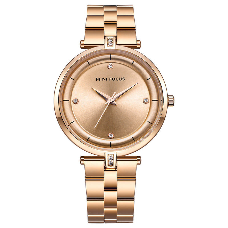 simple ladies quartz watch, view 2 - MRSLM