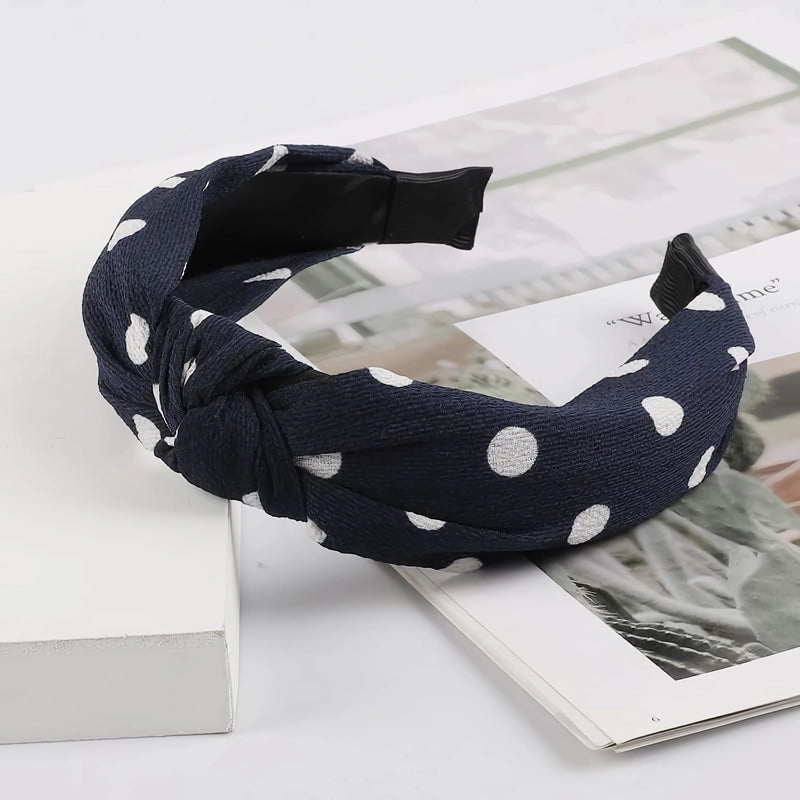 wide-side fabric hair hoop headband, view 5 - MRSLM