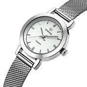 women's mesh band quartz watch, view 9 - MRSLM