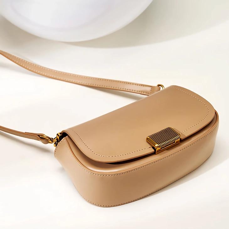 Retro genuine leather crossbody shoulder bag, view 16 - MRSLM
