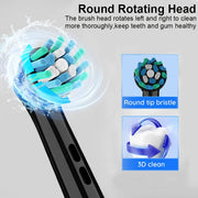 rechargeable rotating electric toothbrush, view 6 - MRSLM