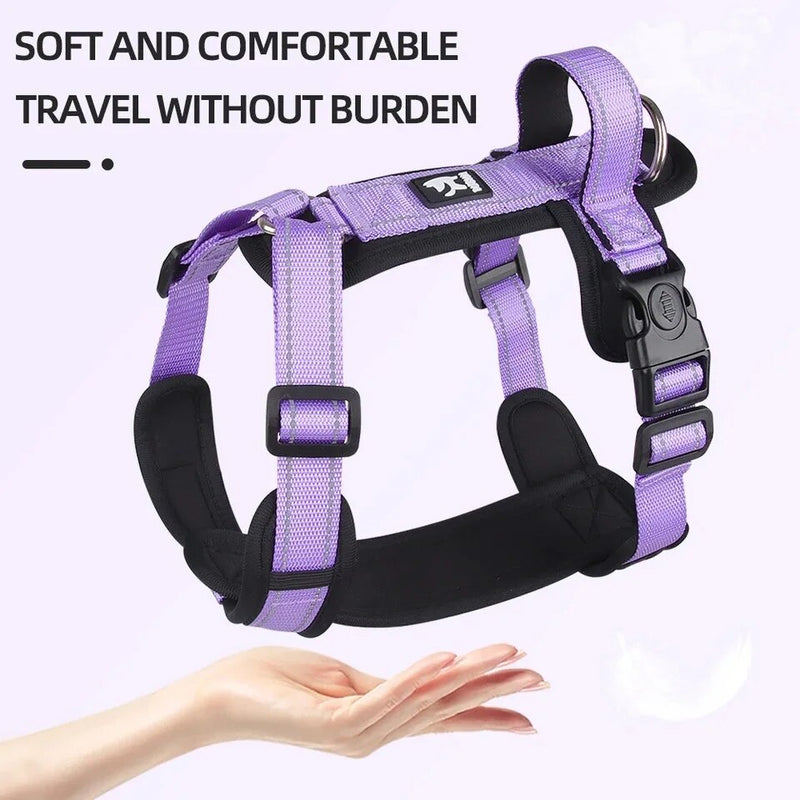 adjustable no-pull dog harness, view 8 - MRSLM
