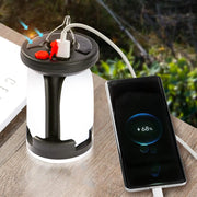 rechargeable solar led camping lantern, view 4 - MRSLM