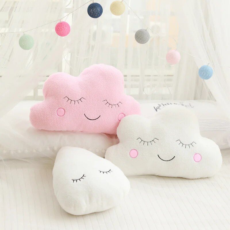 cloud moon star plush pillow, view 15 - MRSLM