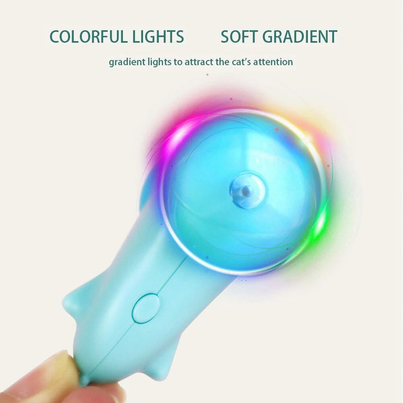 Interactive light-up cat teaser toy, view 7 - MRSLM