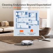 v3x robot vacuum and mop combo, view 7 - MRSLM