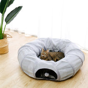 interactive collapsible cat tunnel bed, view 4 - MRSLM
